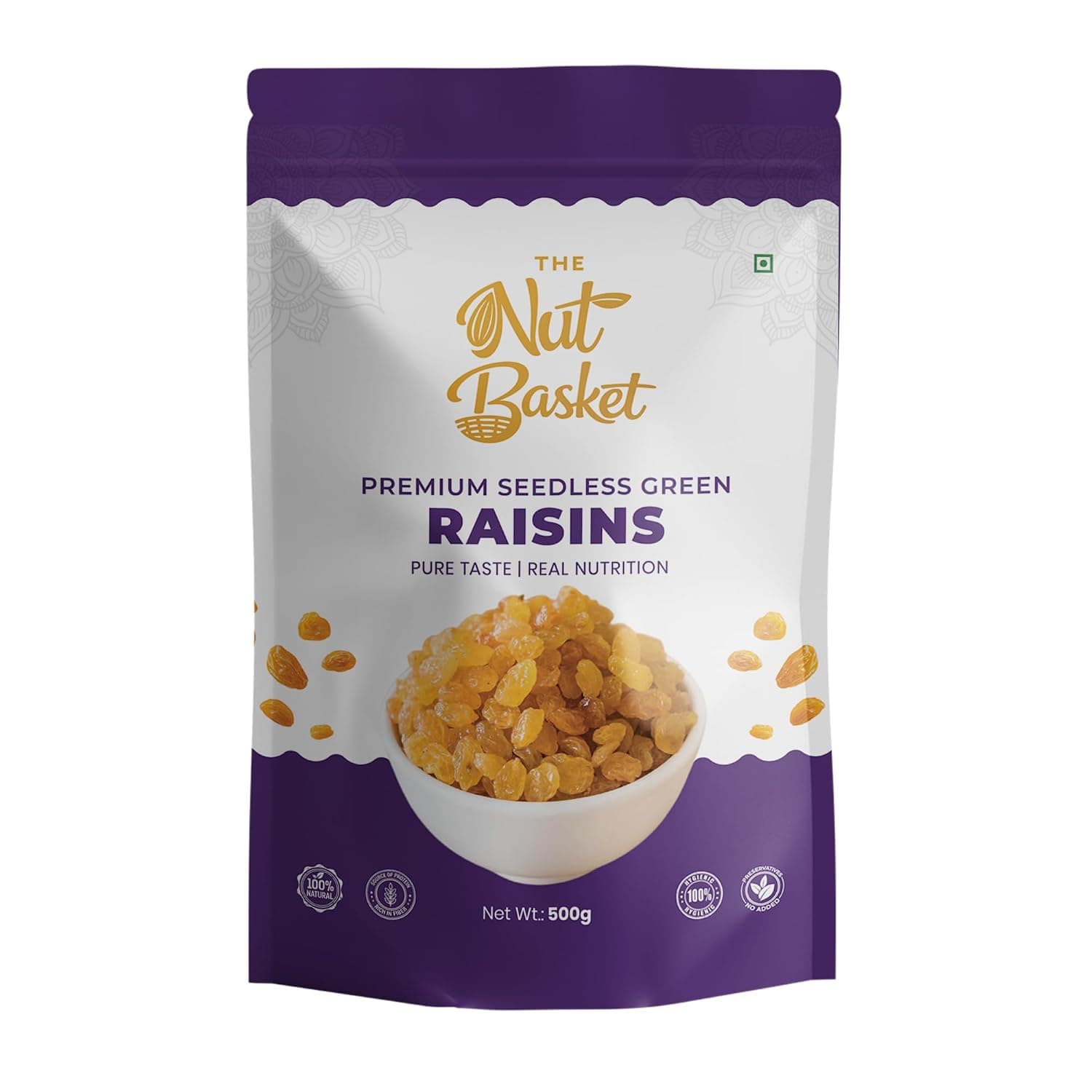 Premium Seedless Green Raisins (Kishmish) — Raisins by The Nut Basket
