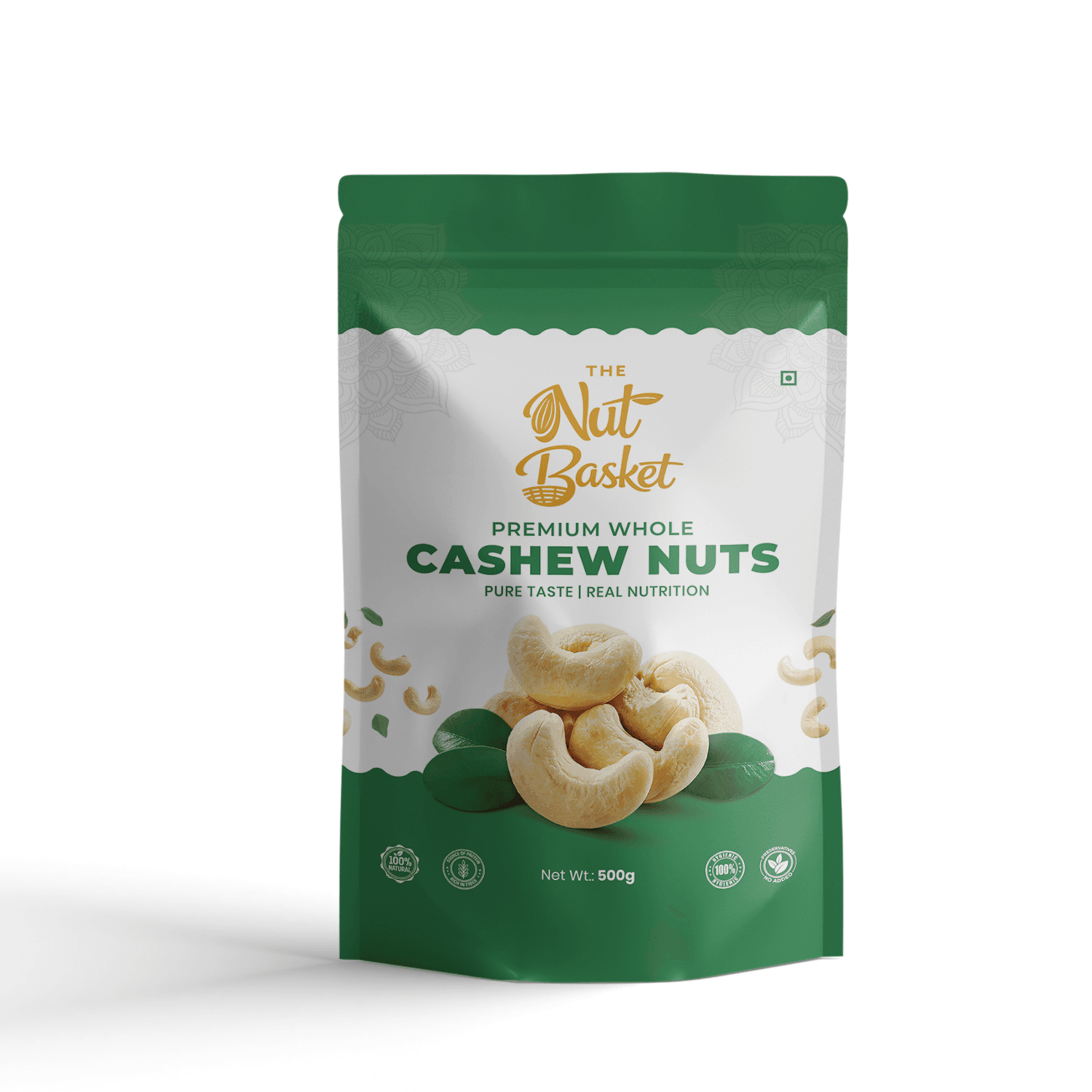 TheNutBasket Premium Cashews (500g) — main