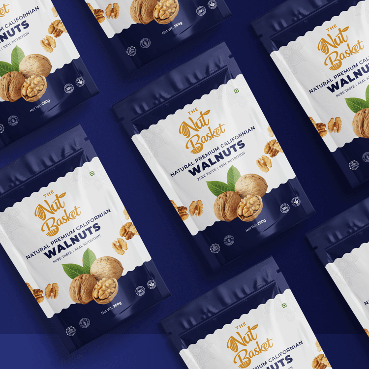 TheNutBasket Natural Walnut Kernels 250gm