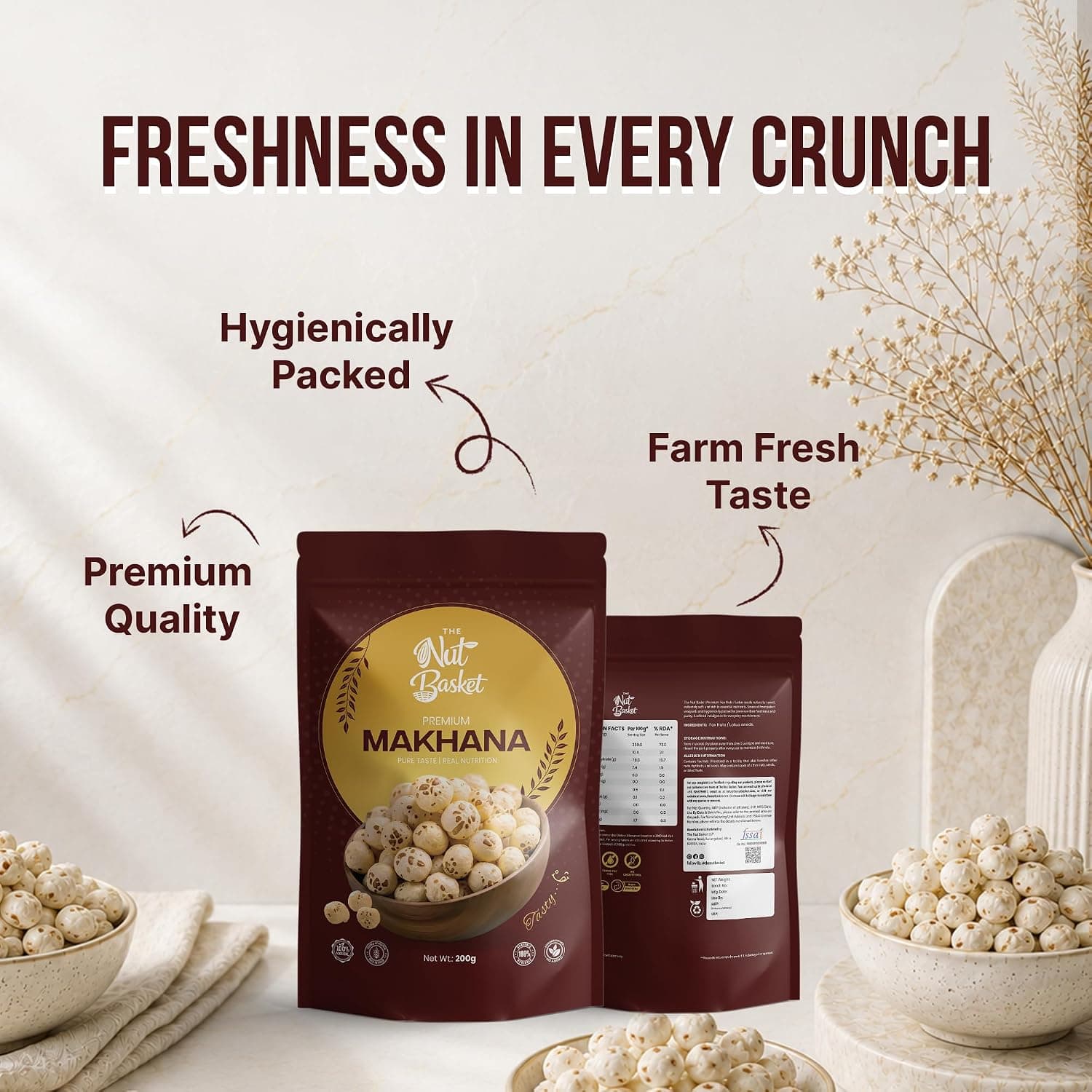 Premium Phool Makhana — Raw Jumbo Fox Nuts — image 6