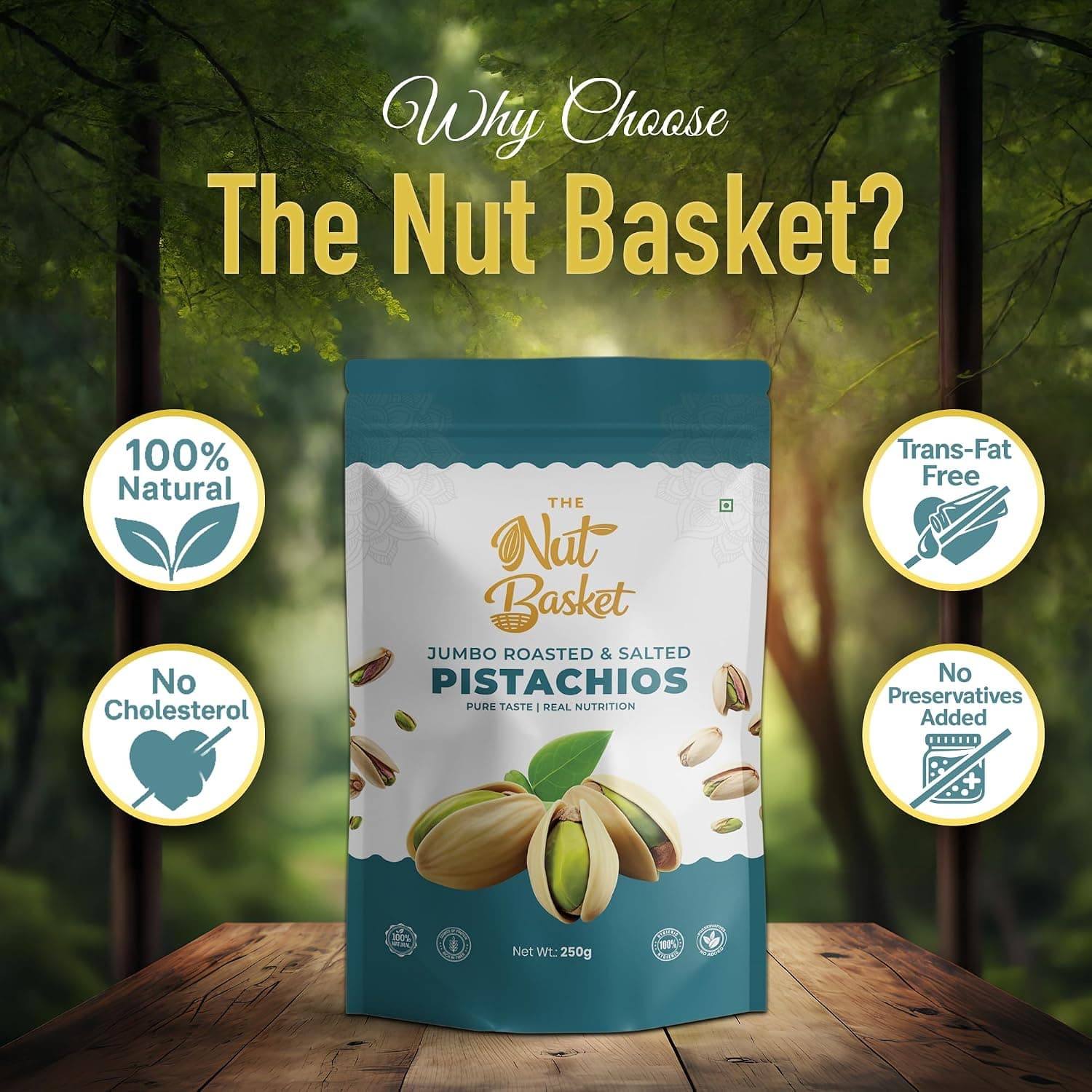 Jumbo Roasted & Salted Californian Pistachios — image 4