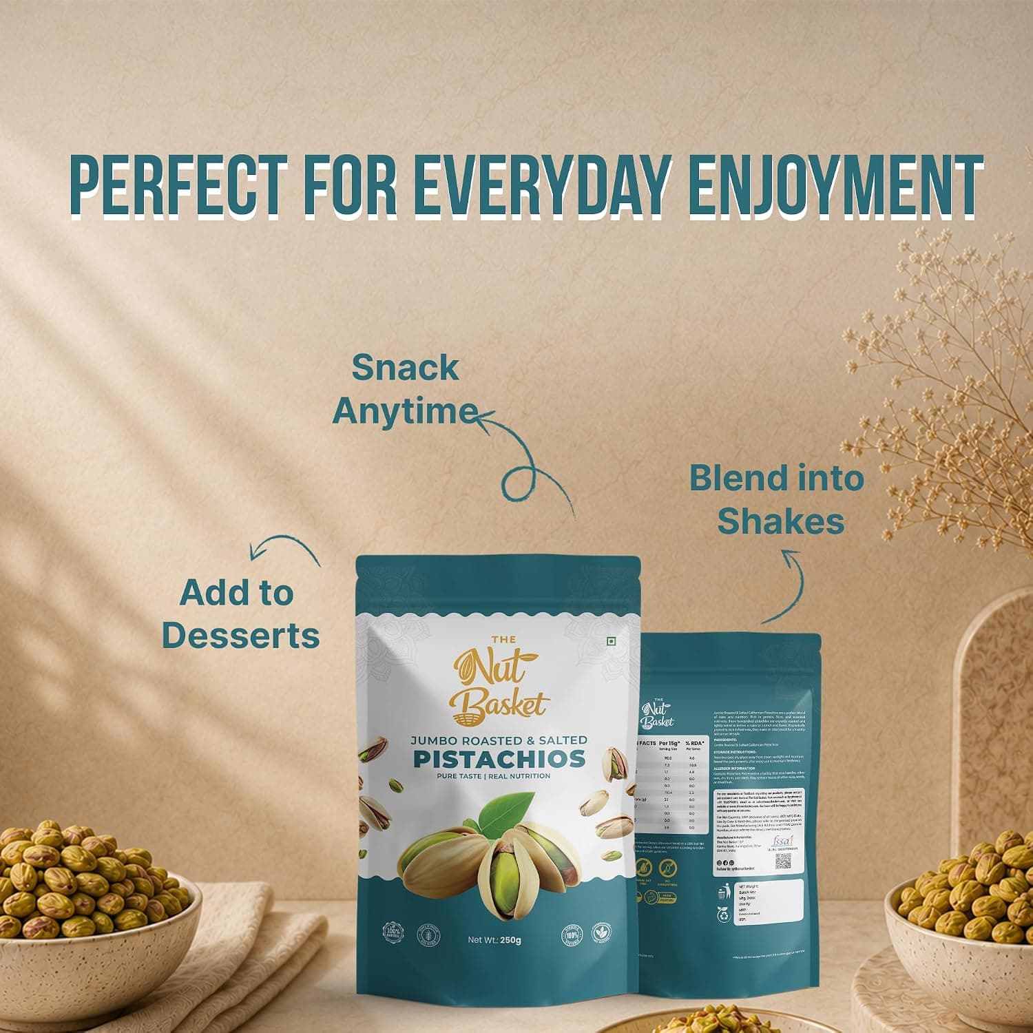 Jumbo Roasted & Salted Californian Pistachios — image 6