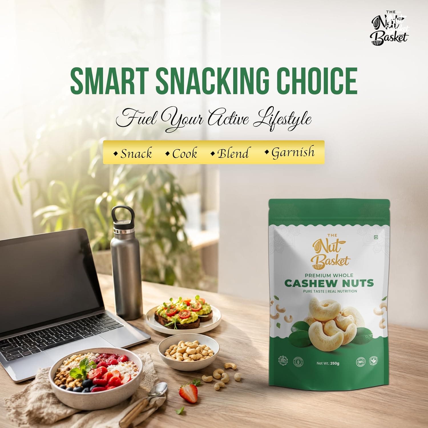 Almond, Cashew & Raisin Trio Combo — image 6