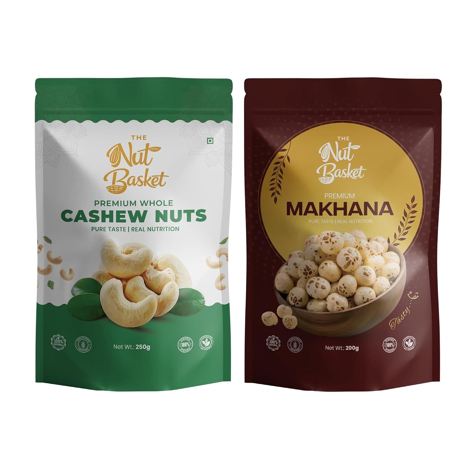 Makhana & Cashew Combo — Combo Packs by The Nut Basket