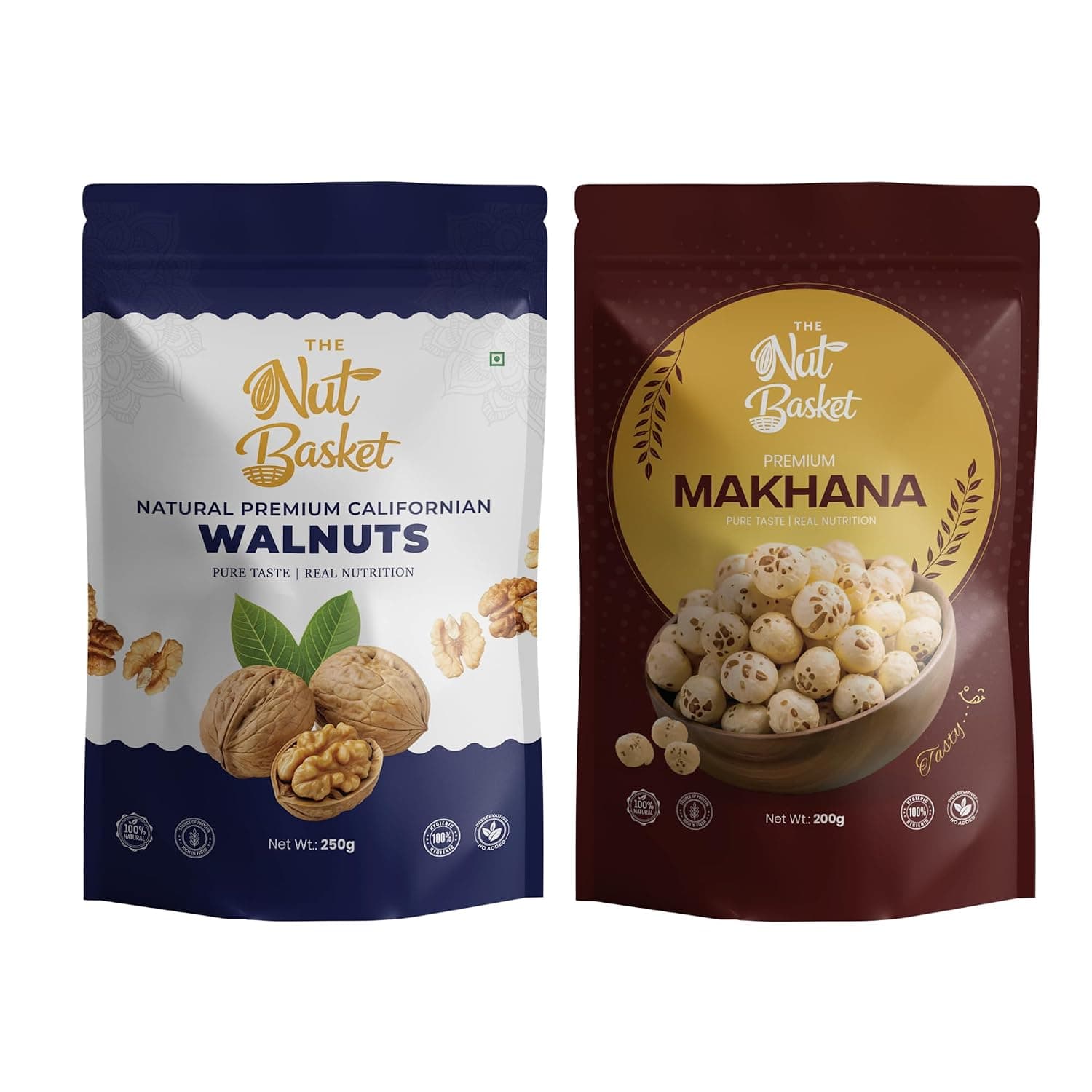 Walnut & Makhana Combo — Combo Packs by The Nut Basket
