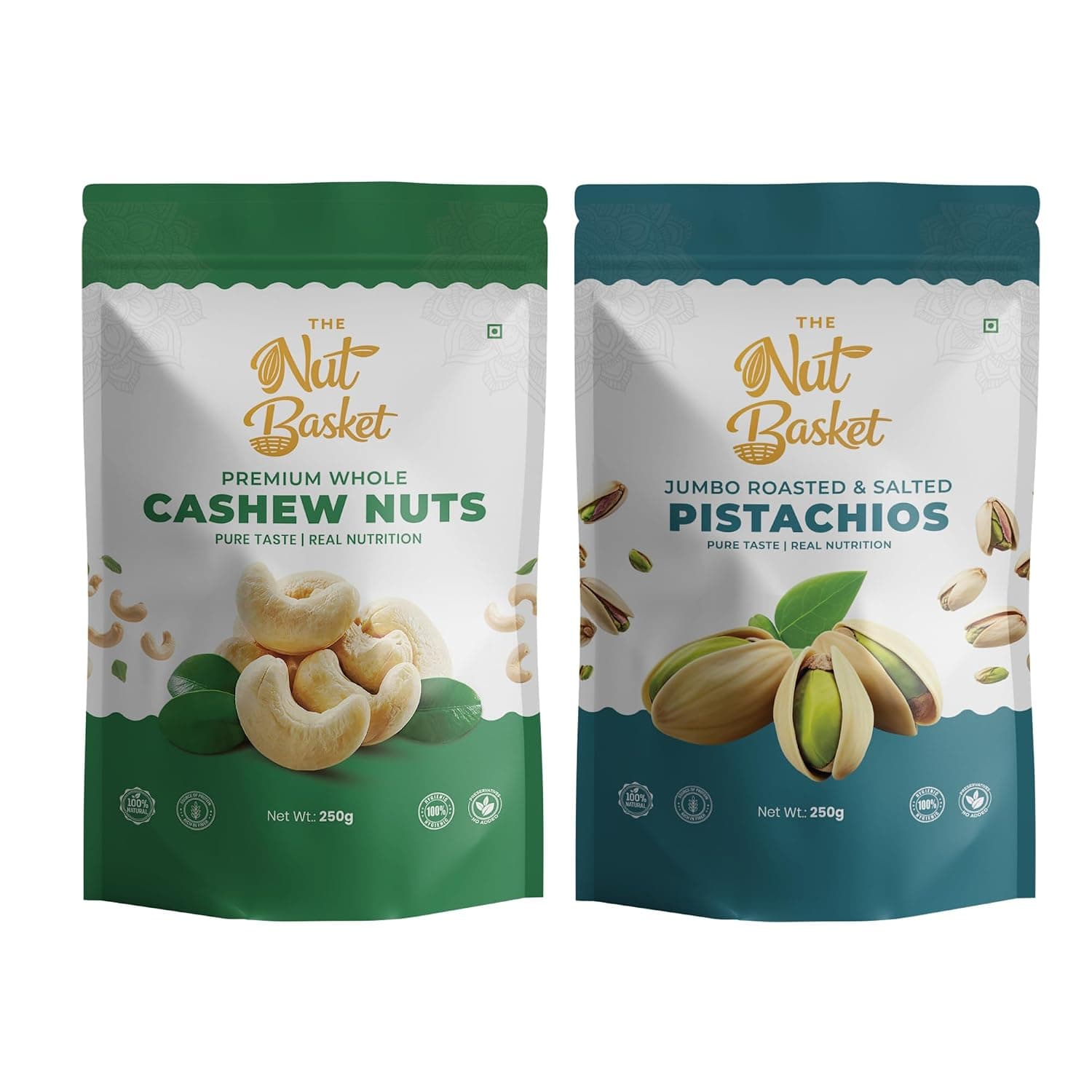 Cashews & Pistachios Combo